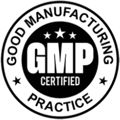 GMP certified — Good Manufacturing Practice