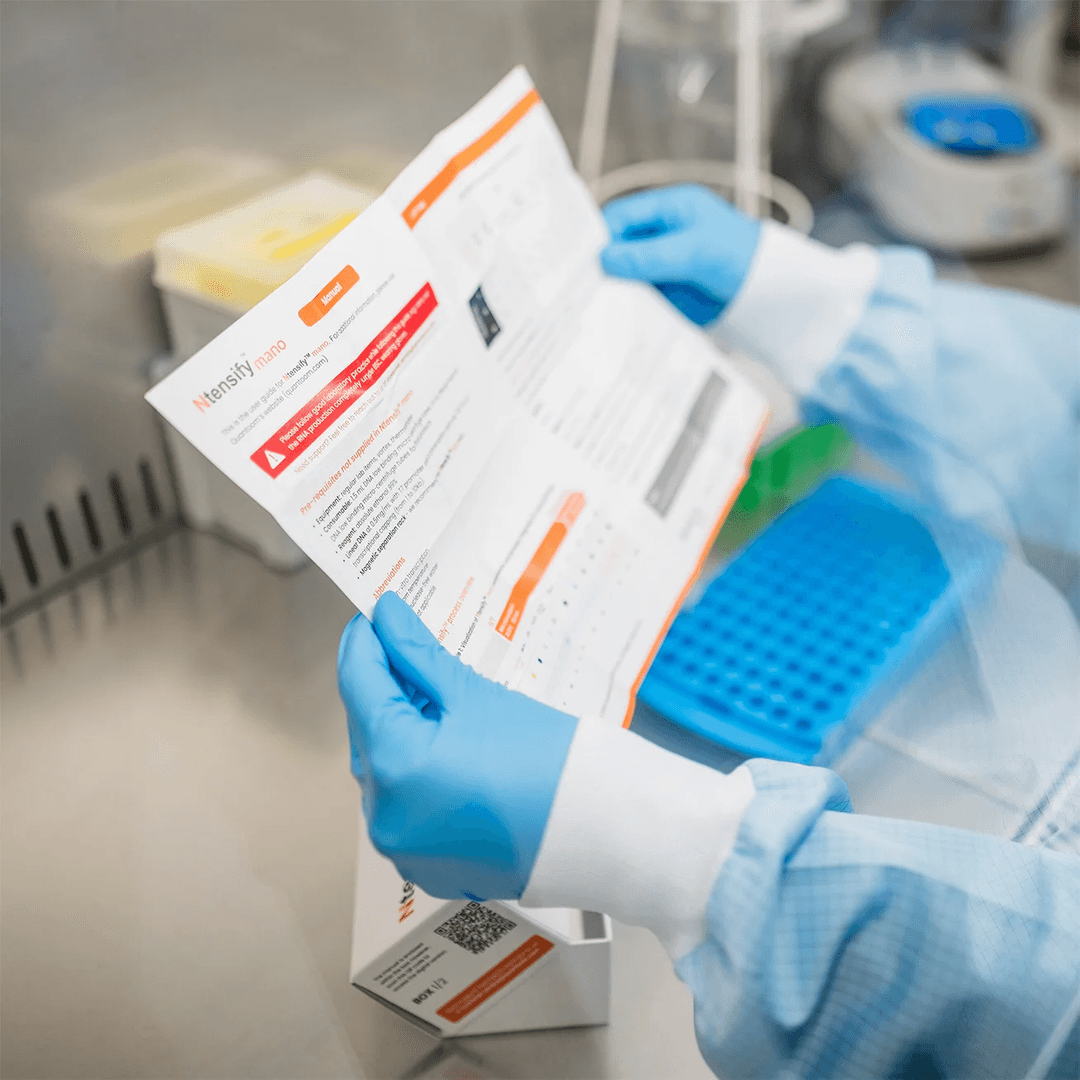 Ntensify® mano easy-to-use protocol manual