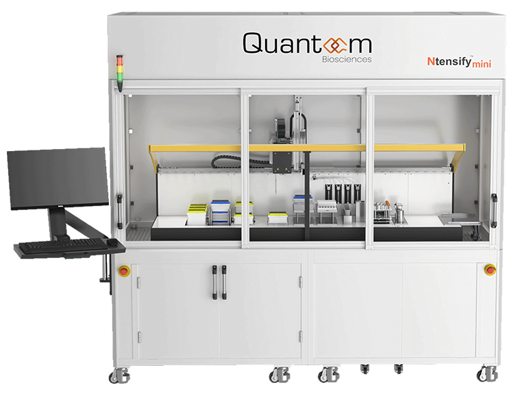 Ntensify mini, mRNA production system for drug discovery and pre-clinical research