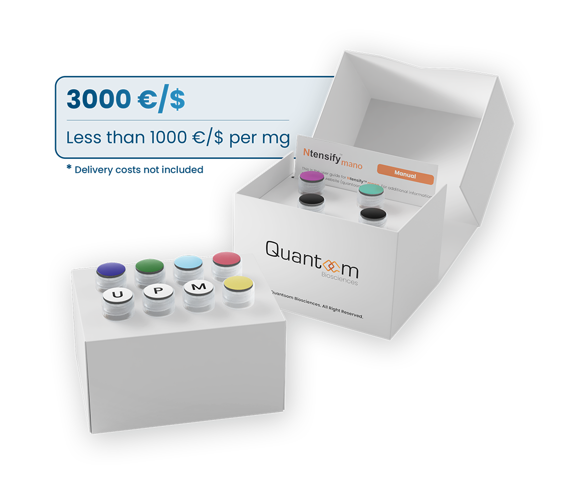 The Ntensify® mano, an all-in-one saRNA Production Kit with price